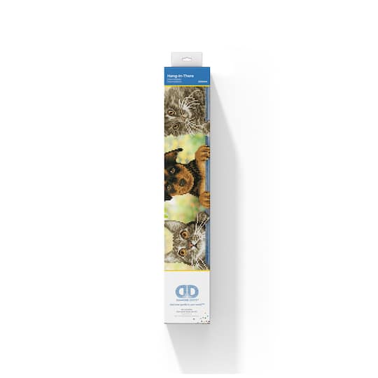 Diamond Dotz® Intermediate Level Hang in There Diamond Painting Kit